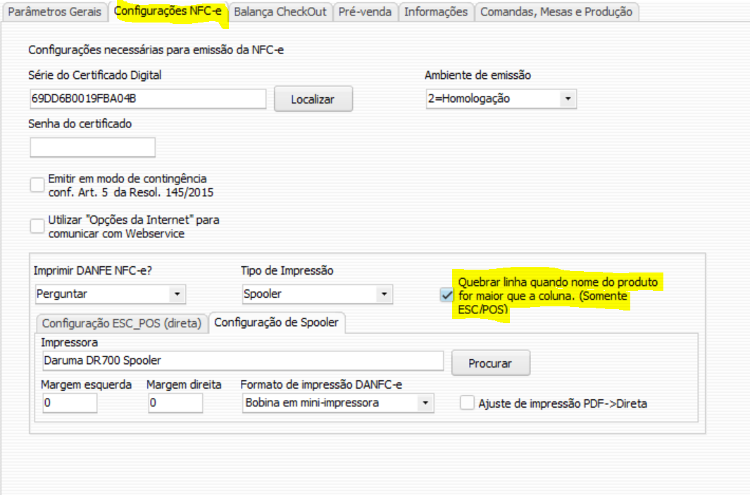 Wiki Nfce Quebra Nome Produto