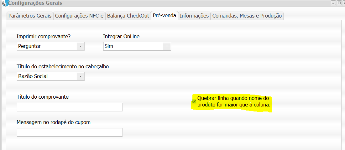Wiki Prevenda Quebra Linha