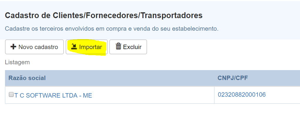 Wiki Terceiros Importar 1